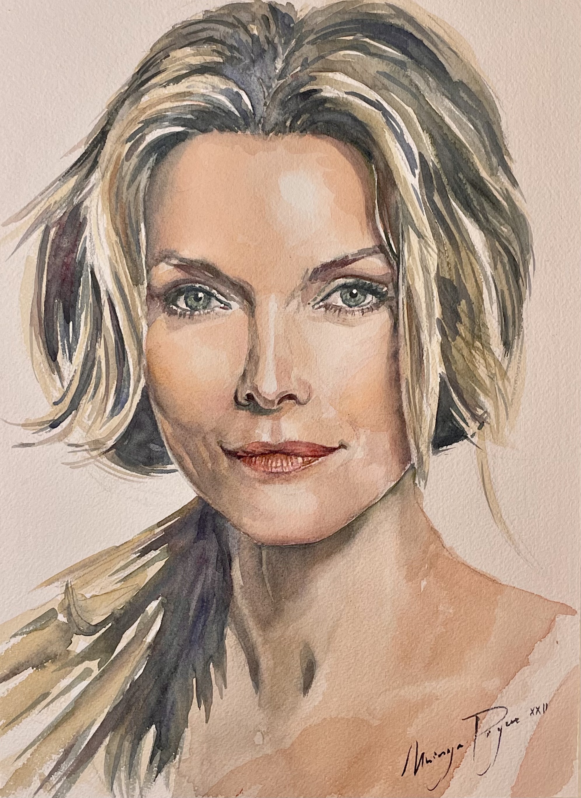 Retrato Michelle Pfeiffer